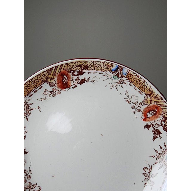 Antique Tea Service from Sarreguemines, 1900s, Set of 11 For Sale - Image 16 of 18