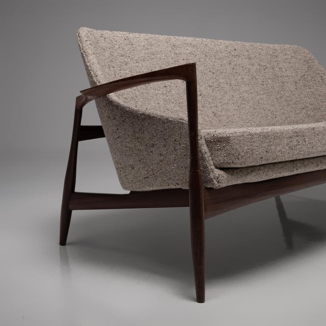 D200 Lounge Chair and D200s Sofa by Ib Kofod-Larsen for Laauser, 1950s, Set of 2 For Sale - Image 14 of 18