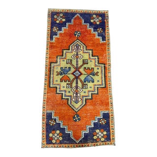 Turkish Yastik Rug 1'7" x 3'3" For Sale