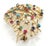 Mid 20th Century Diamond Multicolor Gems 18k Yellow Gold Large Floral Bouquet Brooch Pin For Sale - Image 11 of 11