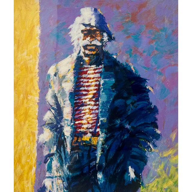 Paper Aldo Luongo "By the Corner" Artist's Proof Ap 12/25 Hand Signed Limited Edition Serigraph For Sale - Image 7 of 11