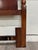 Brown Vintage Queen or Full Size Convertible Chippendale Style Poster Headboard For Sale - Image 8 of 12