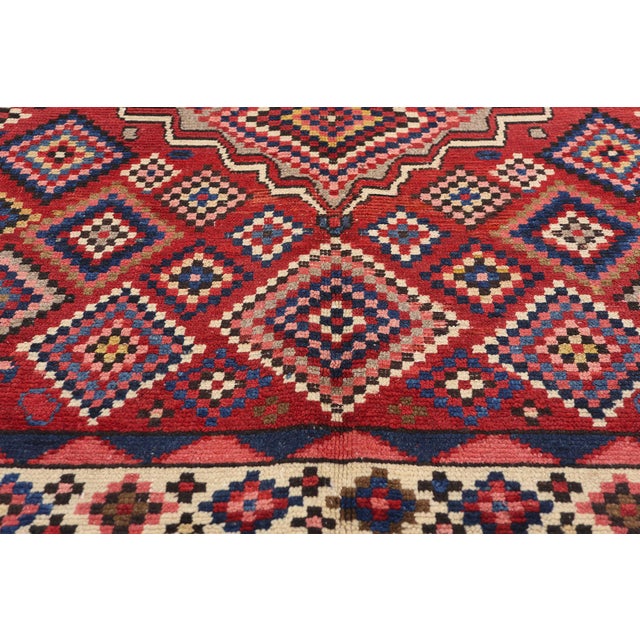 Mid 20th Century Vintage Persian Lori Rug - 05'06 X 08'02 For Sale - Image 5 of 9