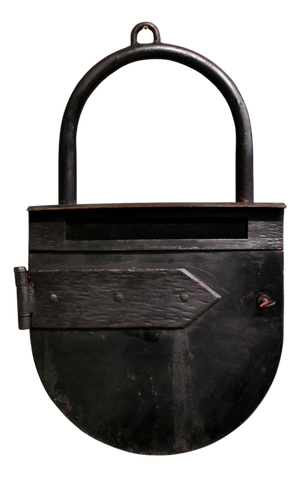 Trade Sign Letter Box, 19th Century