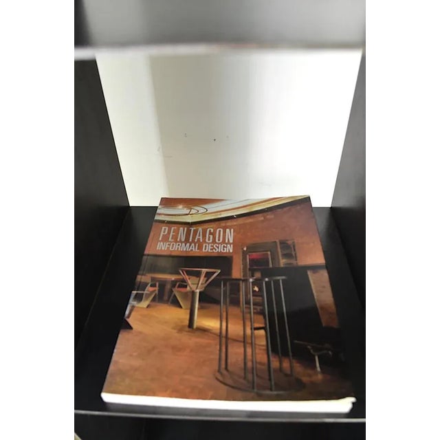 Steel Braced Shelf by Wolfgang Laubersheimer for Pentagon, 1980s For Sale - Image 10 of 11