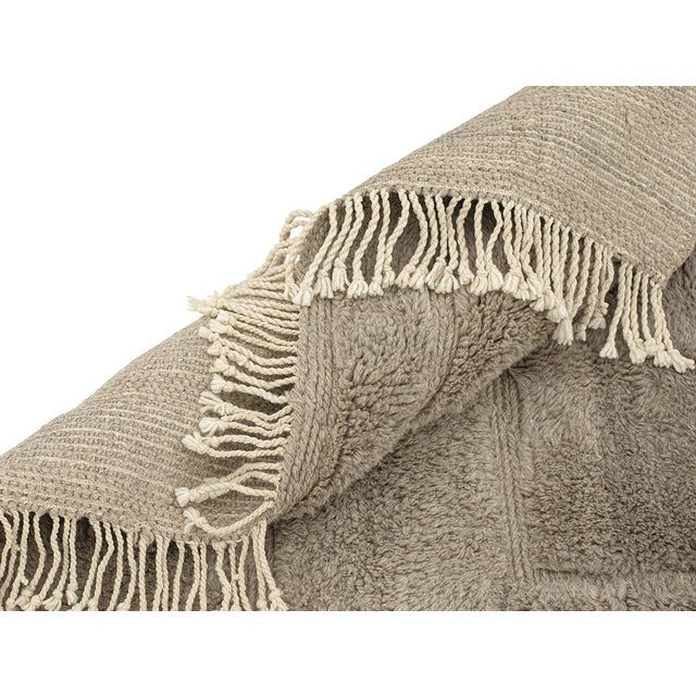 Early 21st Century Hand-Knotted Wool Rug by Azele Studio For Sale - Image 5 of 11