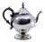 Silver Teapot with Knob Lid and Duckbill For Sale