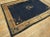1920s 1920s Blue Navy Vase Floral Antique Chinese Peking Carpet 6 X 8'7" Handknotted Wool Rug For Sale - Image 5 of 8