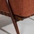 19th Century 19th Century France Burnt Orange Wood Armchair For Sale - Image 5 of 11