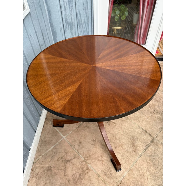 Contemporary Attributed to Dessin Fournier- Occasional Table For Sale - Image 3 of 5