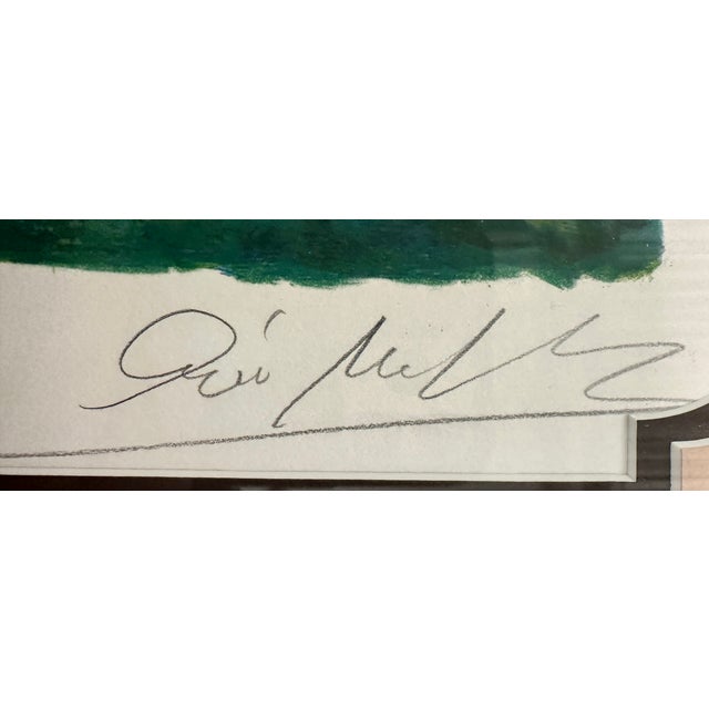 1980s Eva Makk “Realities of Joy” Signed Limited Edition Serigraph 69/275, Large Matted Print For Sale - Image 13 of 18