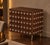 Chocolate Brown Murano Sphere Cabinet with Brass Legs from Justfurnituress SRL For Sale - Image 6 of 9