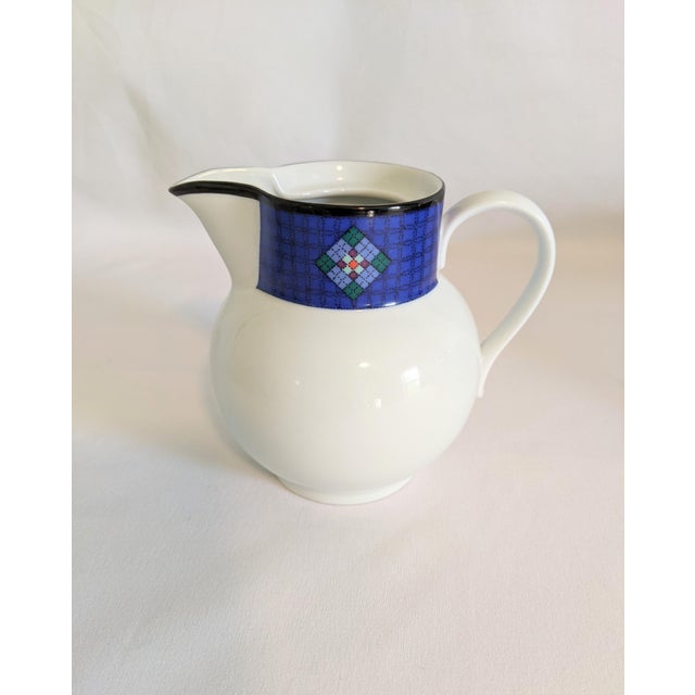 Vintage Dansk Quiltings Dinnerware Nine Patch Pattern Set 13 Pieces