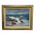 F. Yayboke Turkish Coastal Seascape Signed Oil Painting, Circa 1960's For Sale
