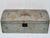Dating to circa 1820, this charming American folk art pine storage chest retains its beautifully weathered original powder...