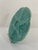 1940s French Gien Turquoise Majolica Oyster Plate For Sale - Image 6 of 12