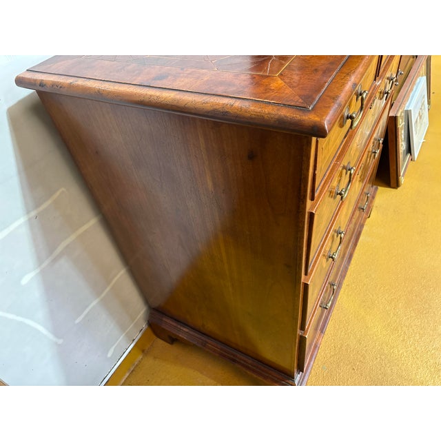 19th Century Georgian Chest of Drawers in End-Grain Wood Marquetry For Sale - Image 9 of 16