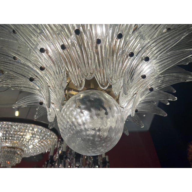 Vintage Italian Chandelier, 1980 For Sale - Image 12 of 17