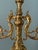 Antique French Rococo Style Solid Brass 3-Light Candelabras - A Pair For Sale In New York - Image 6 of 14