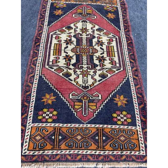 Contemporary Turkish Yastik Rug 2' x 3'8" For Sale - Image 3 of 5