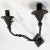 Alberto & Diego Giacometti Vintage Iron Giacometti Style Wall Candelabra For Sale - Image 4 of 8