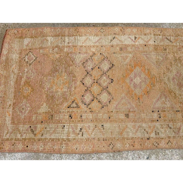 Textile Galerie Shabab Collection Mid-20th Century Turkish Anatolian Runner For Sale - Image 7 of 10