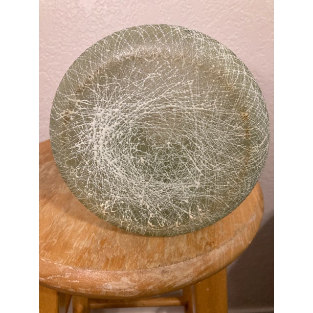 1960s Color Craft Green Spaghetti String Pitcher For Sale - Image 4 of 7