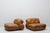 Soriana Armchairs in Leather by Afra and Tobia Scarpa for Cassina, 1969, Set of 2 For Sale - Image 14 of 16