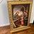 20th Century Oil on Canvas Cuzco School Signed Framed Titled Work and Prayer For Sale - Image 11 of 12
