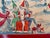 1950s Lanvin of Paris C1950s Watercolor ‘Santa W/ Two ‘Glam’ Elves on His Lap' For Sale - Image 5 of 6
