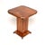Mid-Century Modern Art Deco Figured Walnut Occasional Side Table, 1930 For Sale - Image 3 of 9
