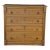 Antique Victorian Eastlake Oak & Ash Four Drawer Spoon Carved Dresser Chest 38" For Sale