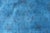 Blue Large Turkish Oushak With Floral Design in Blue 10'3 X 16'7 For Sale - Image 8 of 16