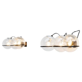 Model 237/3 Wall Lamps by Gino Sarfatti for Arteluce, 1959, Set of 2 For Sale