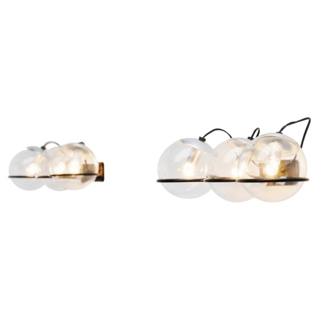 Model 237/3 Wall Lamps by Gino Sarfatti for Arteluce, 1959, Set of 2 For Sale