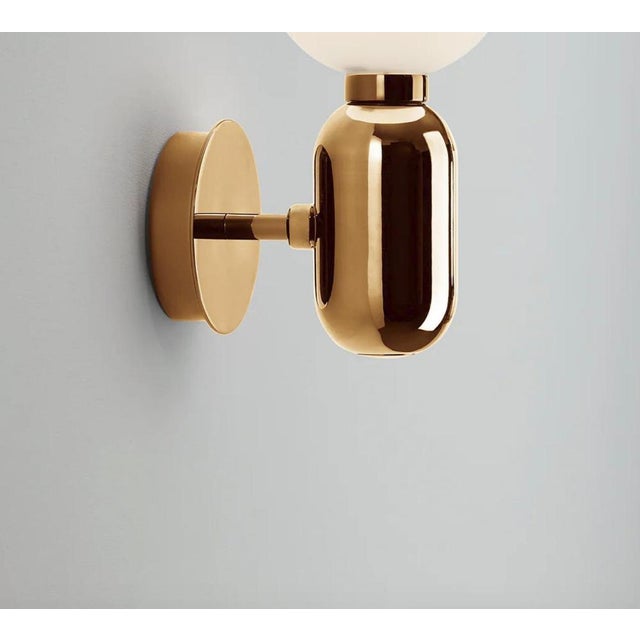 Metal Aballs a Golden Wall Lamp by Jaime Hayon for Parachilna For Sale - Image 7 of 12