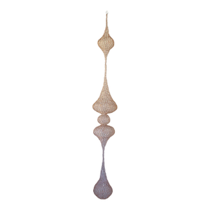 Handmade Copper Wire Sculpture Inspired by the Handwoven Technique of Ruth Asawa #21