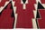 Modern Navajo Style Southwest Wool Rug - Crimson Red & Geometric Diamond Motif For Sale - Image 10 of 12