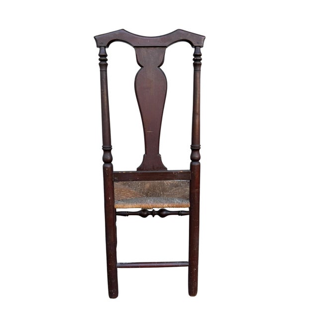 Mid 18th Century 18th Century Queen Anne Country Chair For Sale - Image 5 of 15