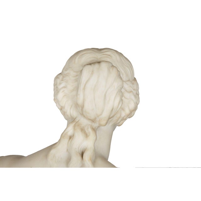 Grand Tour Marble Sculpture Statue Bust of Venus De Milo After the Antique For Sale - Image 12 of 15