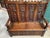 Antique English Gothic Hall Bench Carved Oak Medieval Knights Settle C1880 For Sale - Image 15 of 18
