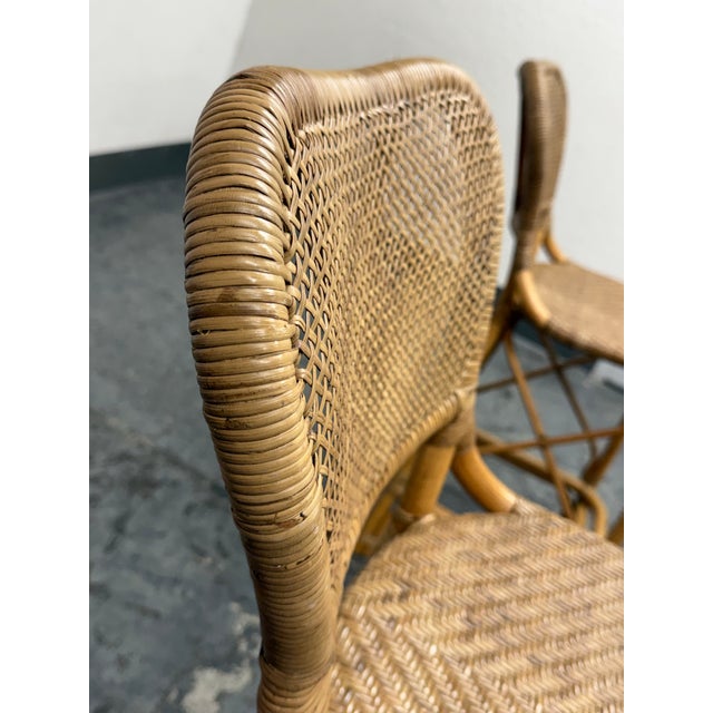 Palecek Jordan Counter Stools, Set of Three For Sale - Image 11 of 12