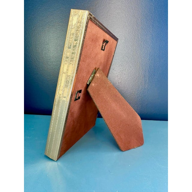 Vintage Framed Embroidered Cottage Textile For Sale - Image 4 of 9