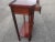 Mid-Century Modern Mid 20th Century Vintage Bombay Company Faux Bamboo Accent Table For Sale - Image 3 of 9