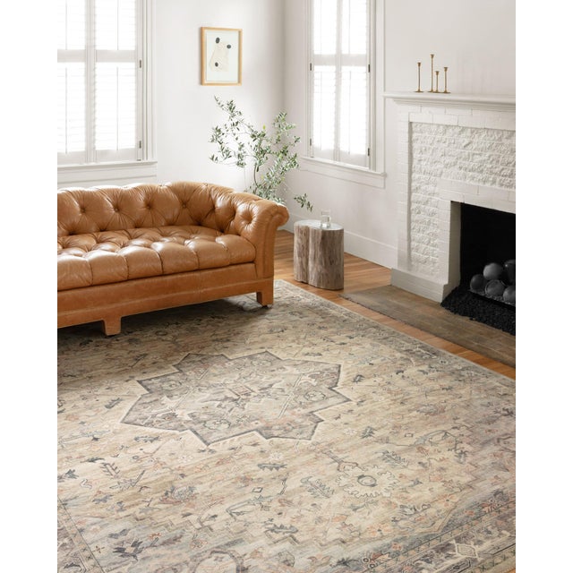 2010s Loloi Rugs Hathaway Multi/Ivory 2'-3" x 3'-9" Area Rug For Sale - Image 5 of 6