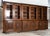 English Carved Oak Breakfront Glazed Bookcase, 1870s For Sale - Image 9 of 18