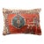 Antique 19th Century Kurd Rug Pillow For Sale
