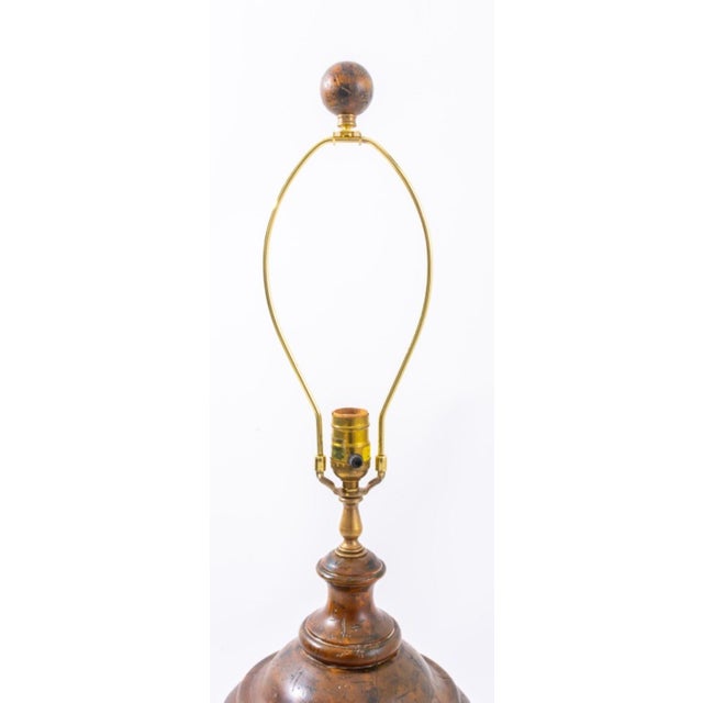 Neoclassical Style Carved Wood Urn Table Lamp Chairish