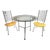 'Granada' Patio Dining Set by Arthur Umanoff for Shaver-Howard, Circa 1960 For Sale