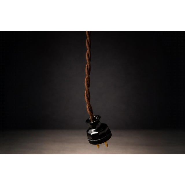 Brazilian Modern Sculptural Bamboo Form Floor Lamp in Gilded Brass, Brazil, 1960s For Sale - Image 9 of 10
